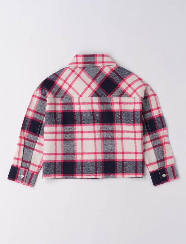 Camicia manica lunga casual I Do - blu rosso