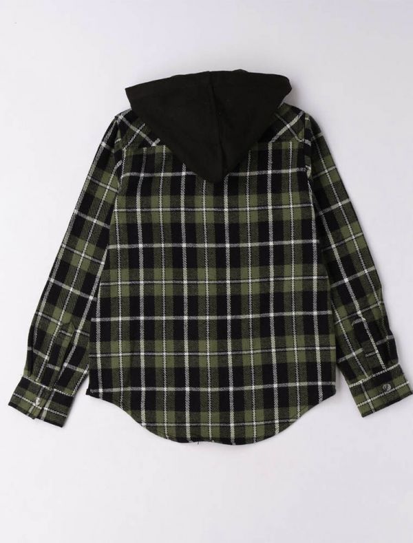 Camicia manica lunga casual I Do - verde salvia