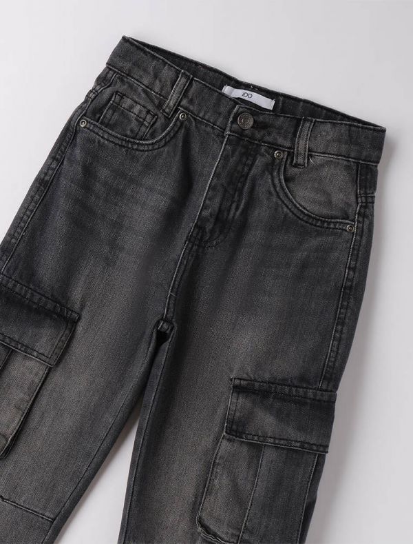 Pantalone jeans I Do - grigio scuro