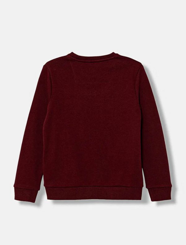 Maglia in felpa Guess - vino