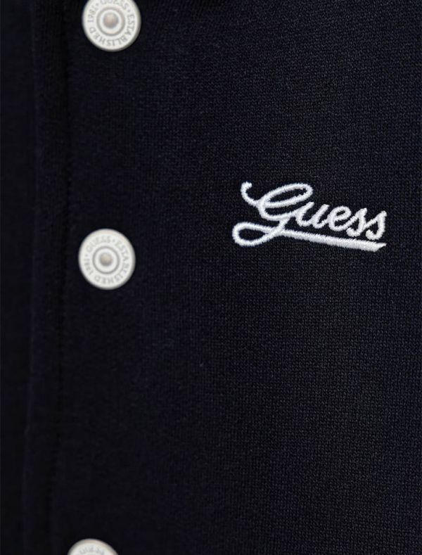 Maglia in felpa aperta Guess - blue