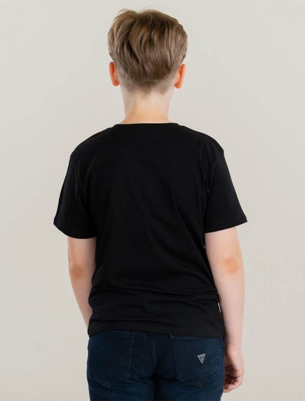 T-shirt manica corta Guess - black