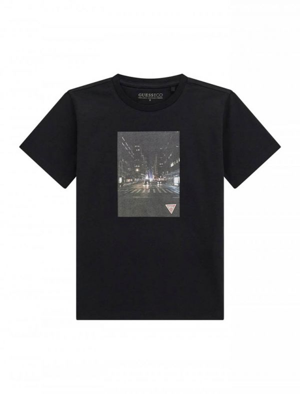 T-shirt manica corta Guess - black