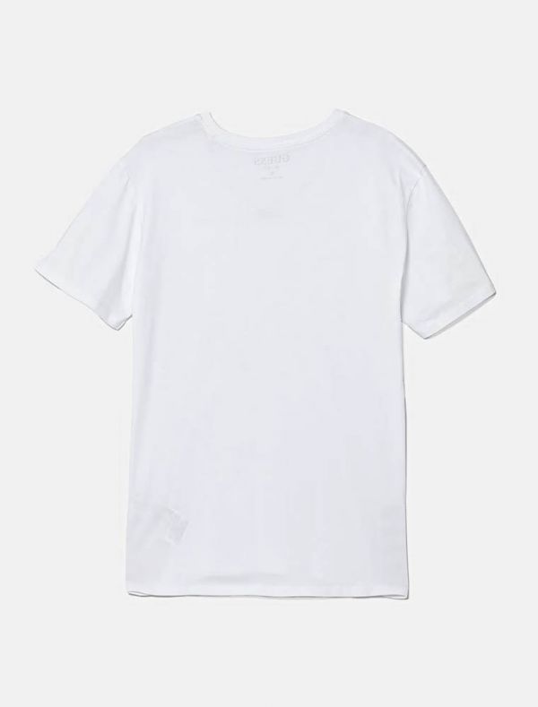 T-shirt manica corta Guess - white