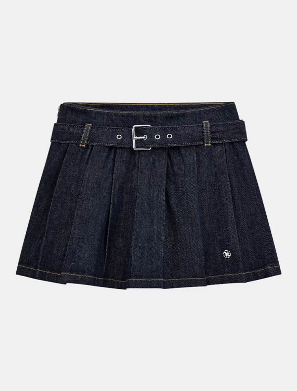 Gonna in jeans Guess - dark navy