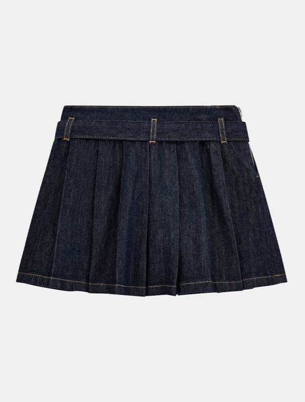 Gonna in jeans Guess - dark navy