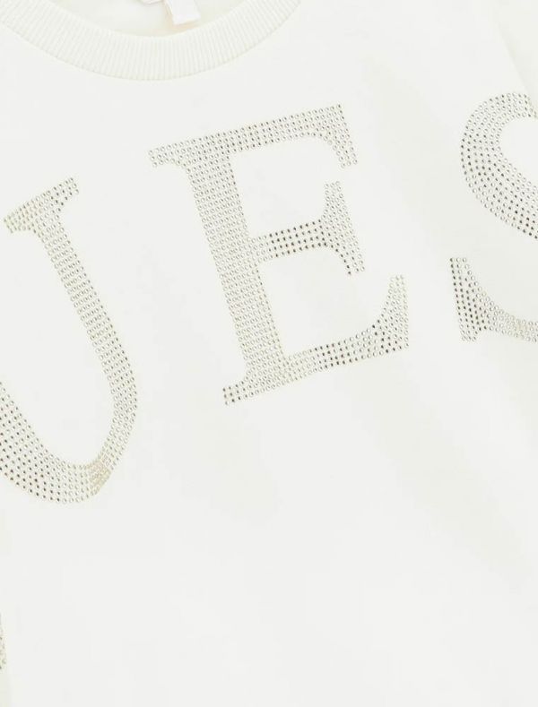 Maglia in felpa Guess - white