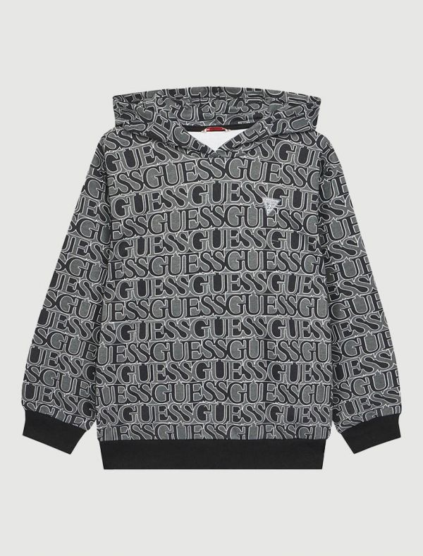 Maglia in felpa Guess - black