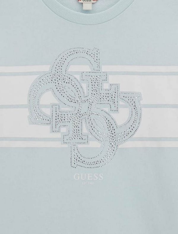Maglia in felpa Guess - celeste