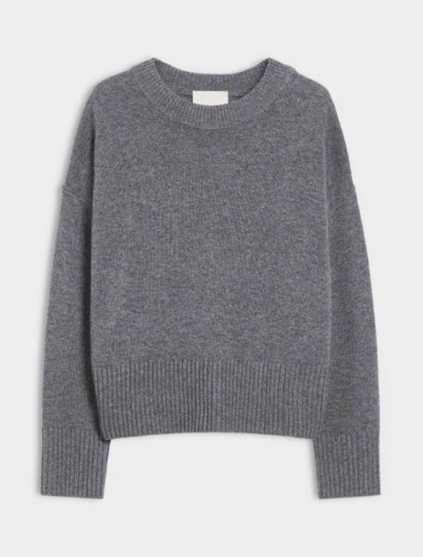 Pullover manica lunga Iblues - grigio melange