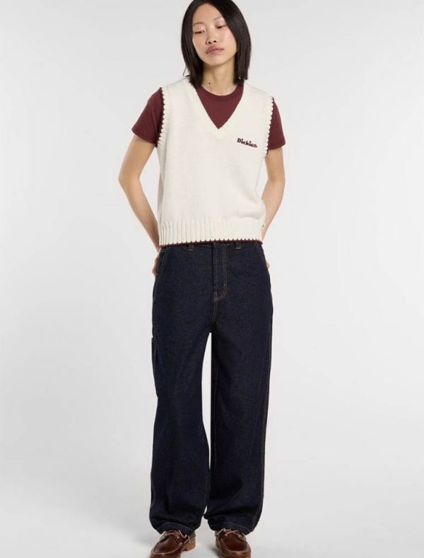 Pullover senza maniche Dickies - egret