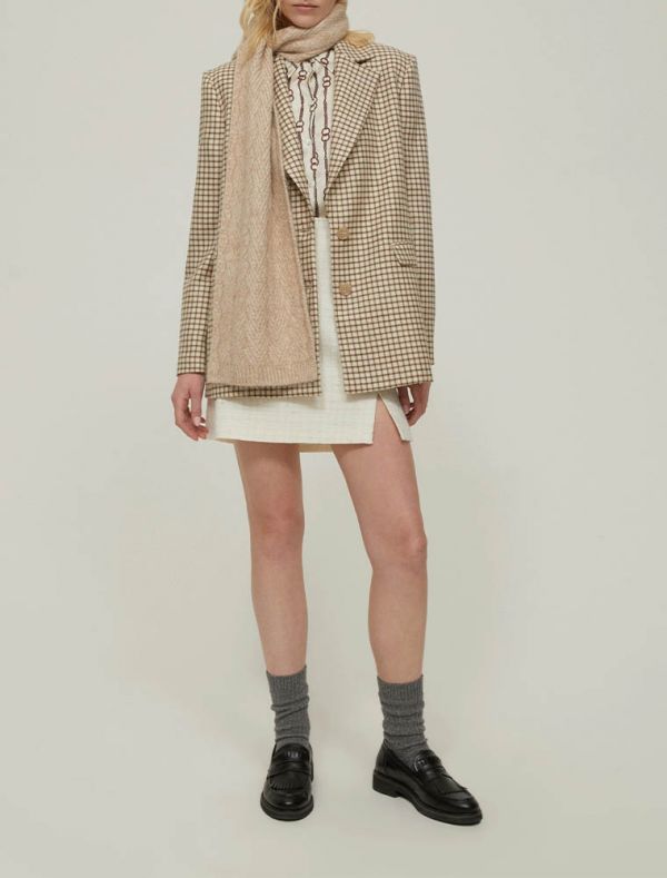 Camicia manica lunga Pennyblack - beige marrone