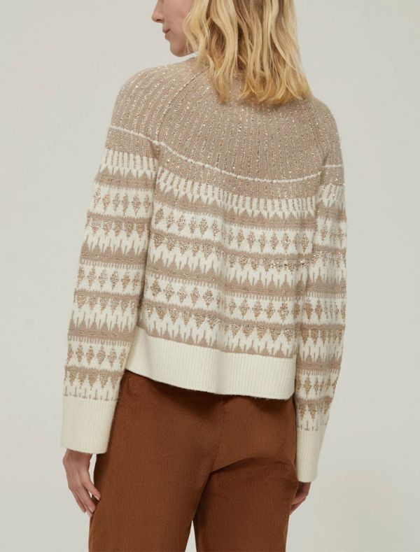 Pullover manica lunga Pennyblack - avorio