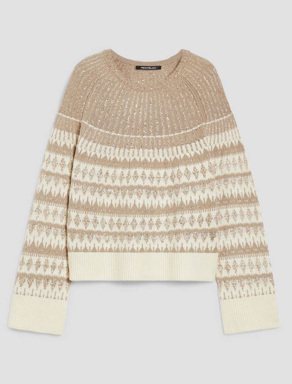 Pullover manica lunga Pennyblack - avorio