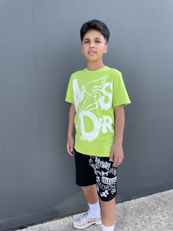 T-shirt manica corta Xout - lime
