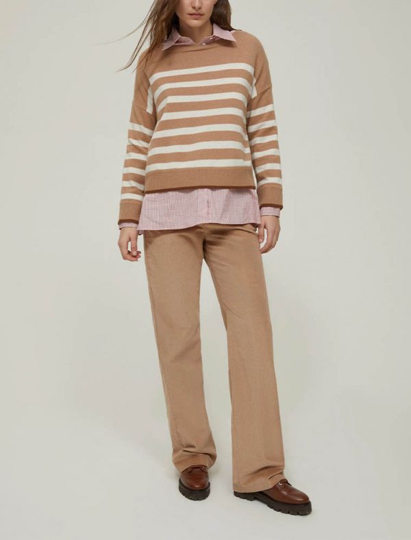 Pullover manica lunga Pennyblack - riga