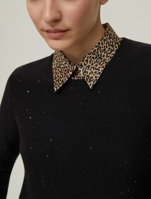 Maglia manica lunga Pennypink - nero