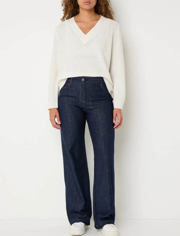 Pullover manica lunga Pennypink - avorio