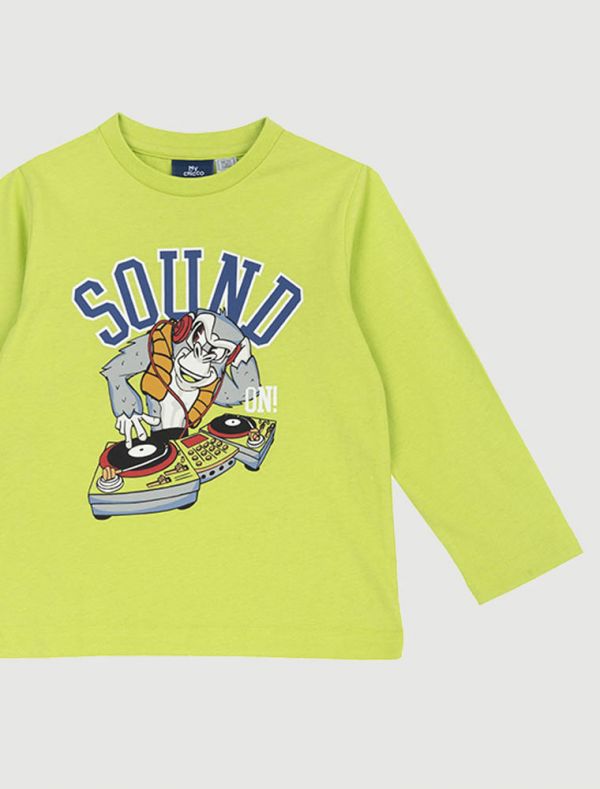 T-shirt manica lunga Chicco - lime