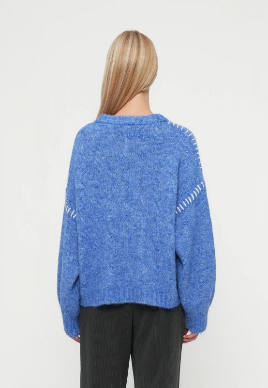 Pullover manica lunga Jdy - celeste