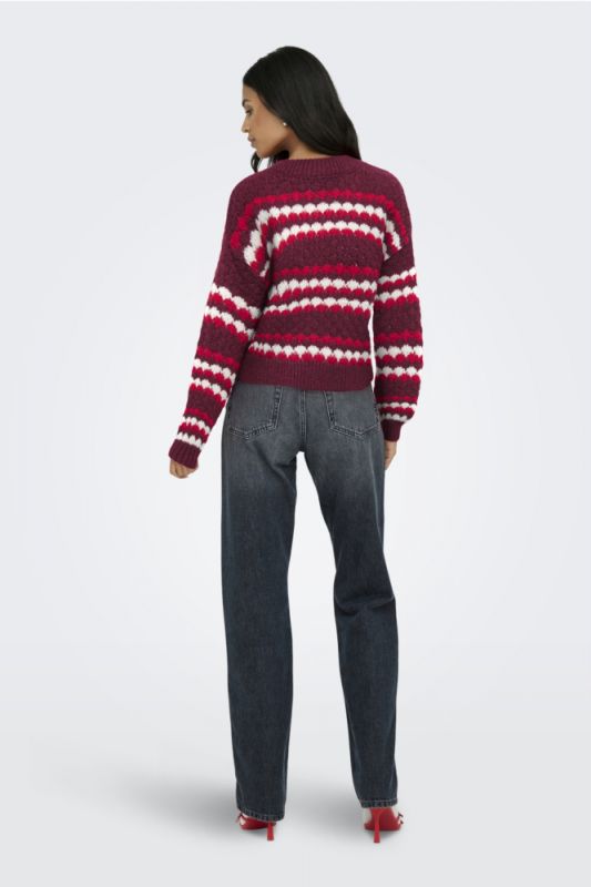 Maglia manica lunga Jdy - marrone