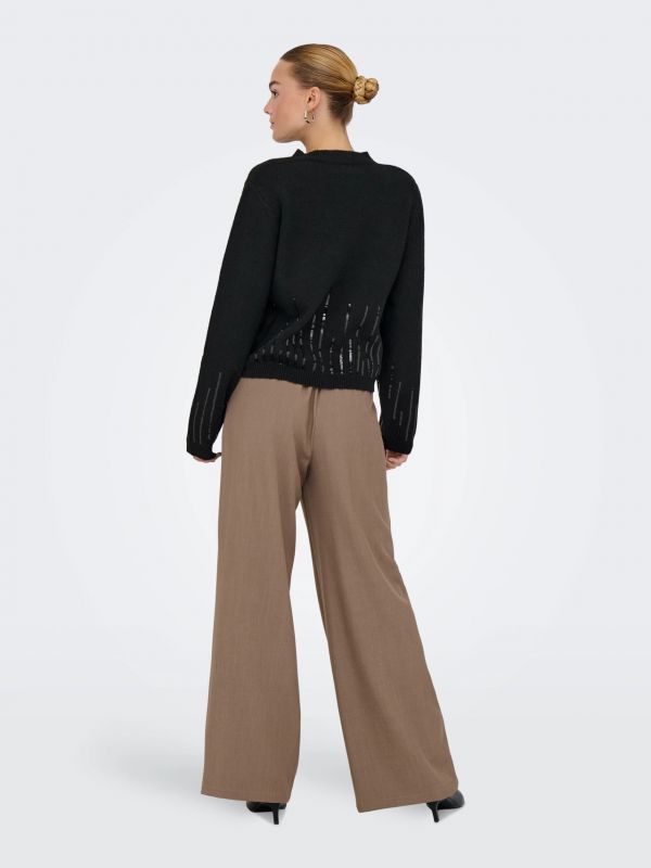 Pullover manica lunga Jdy - black