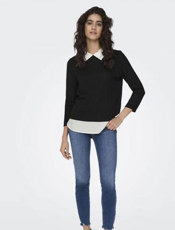 Maglia manica lunga Jdy - nero