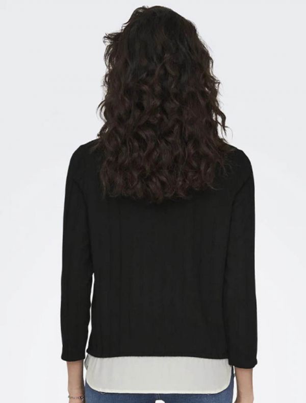 Maglia manica lunga Jdy - nero