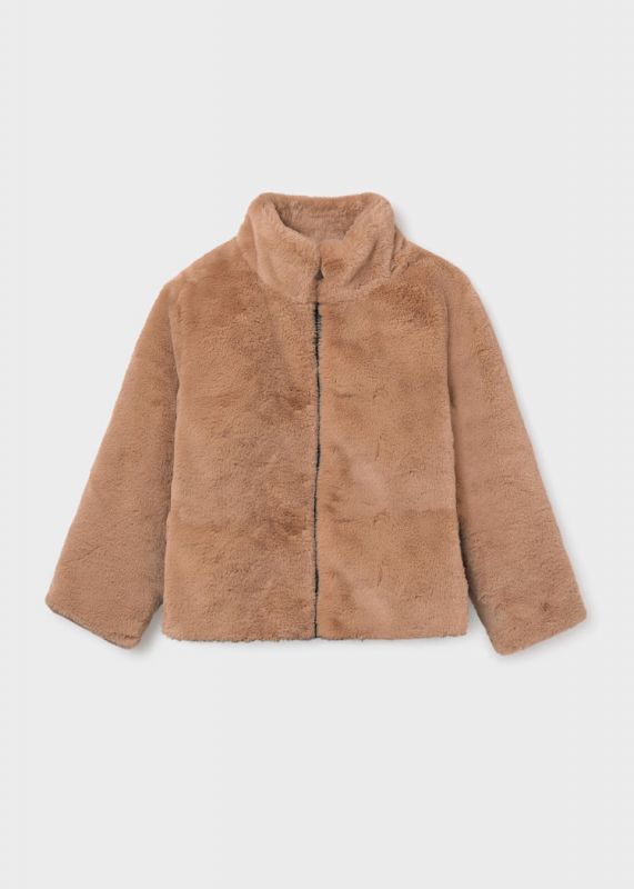 Pelliccia eco Mayoral - cammello