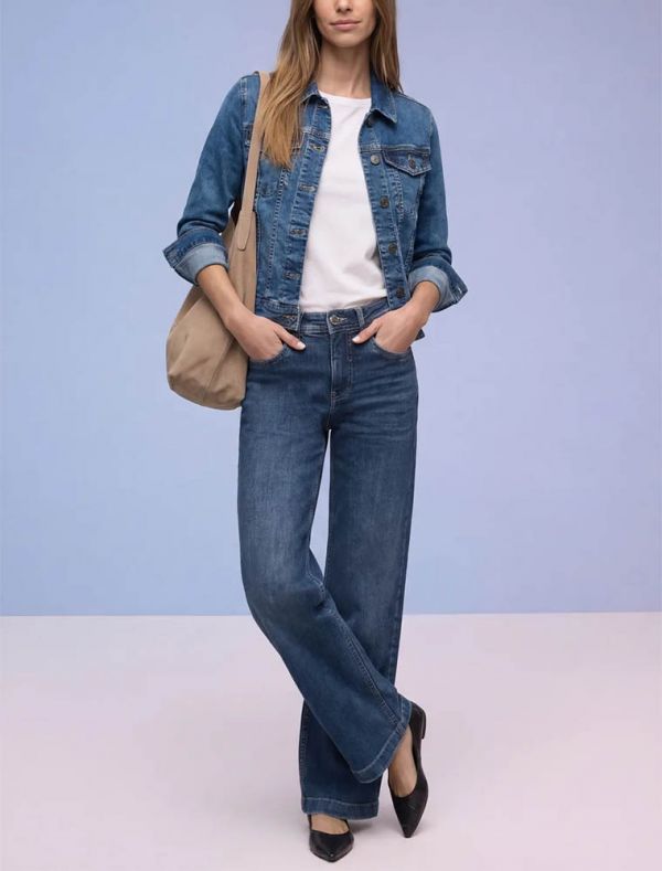 Pantalone jeans Street One - dark blu