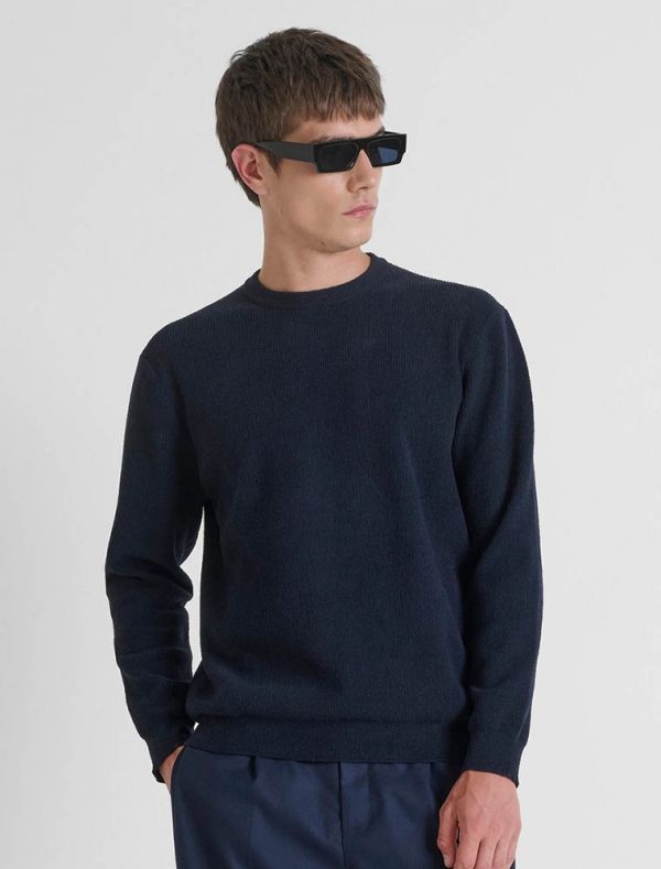 Maglia manica lunga Antony Morato - blu marine