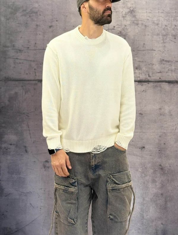 Maglia manica lunga Only & Sons - cloud dancer