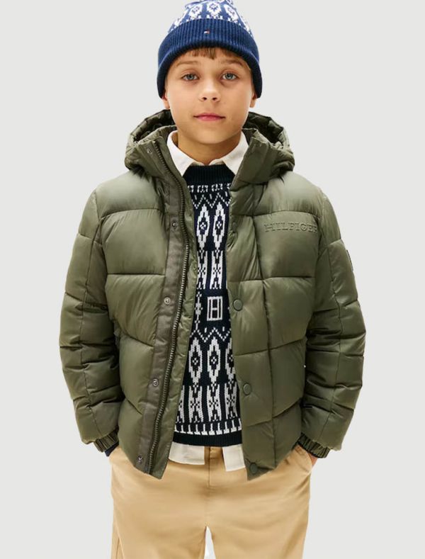 Giaccone imbottito Tommy Hilfiger - oliva