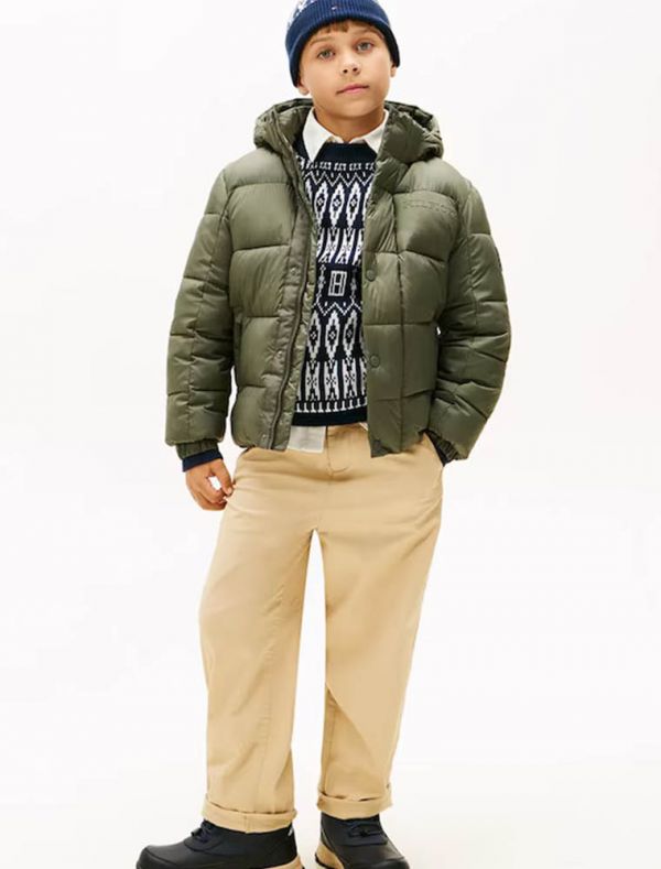 Giaccone imbottito Tommy Hilfiger - oliva