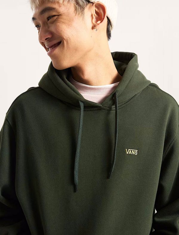 Maglia in felpa cappuccio Vans - verde oliva