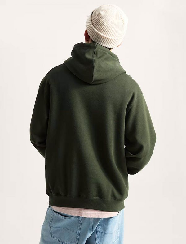 Maglia in felpa cappuccio Vans - verde oliva