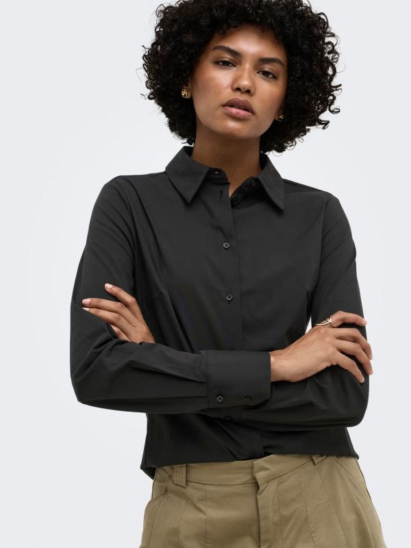 Camicia manica lunga giovane Only - black