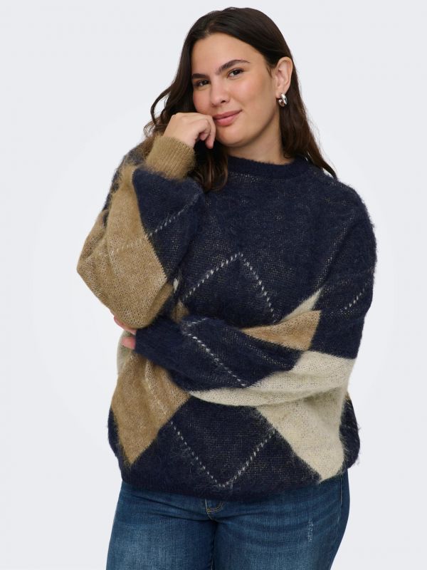 Pullover manica lunga Only - night sky