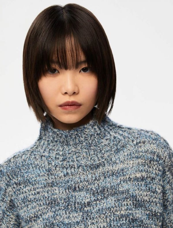 Pullover manica lunga Iblues - azzurro