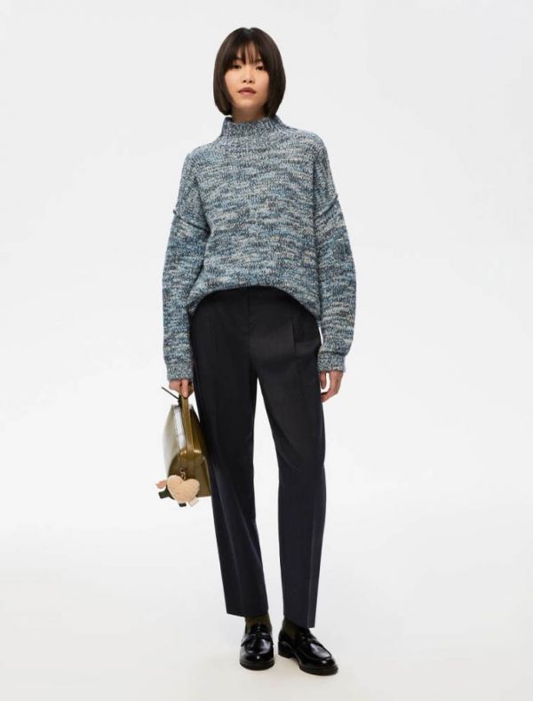 Pullover manica lunga Iblues - azzurro