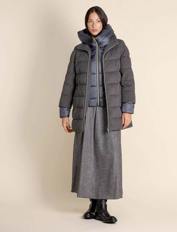 Giaccone Emme - grigio melange