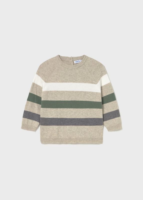 Maglia manica lunga Mayoral - panna verde