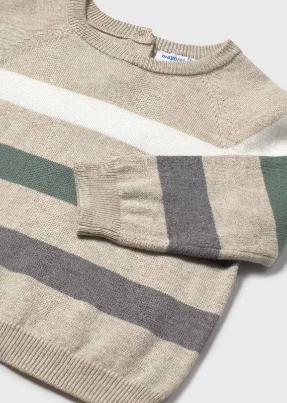 Maglia manica lunga Mayoral - panna verde