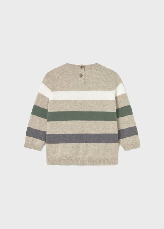Maglia manica lunga Mayoral - panna verde