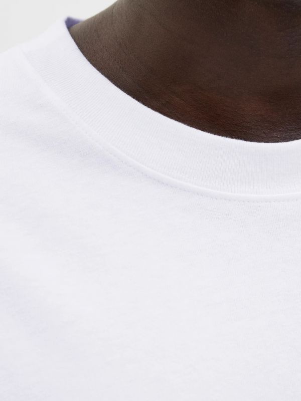 T-shirt manica corta Jack & Jones - white