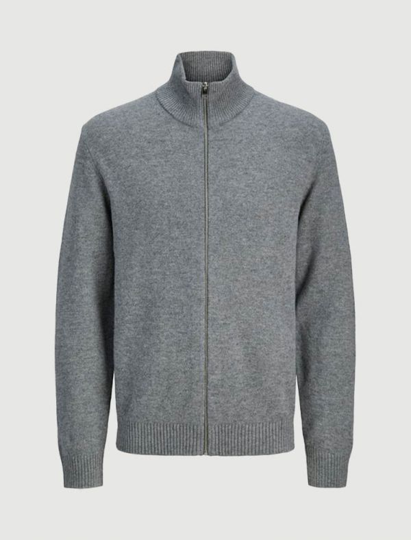 Cardigan Jack & Jones - medium grey melange