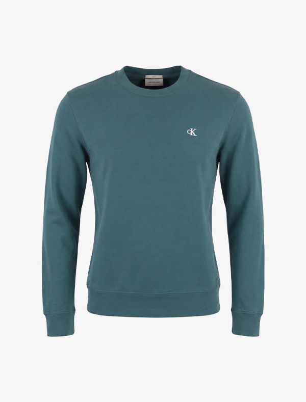 Maglia in felpa Calvin Klein - smeraldo