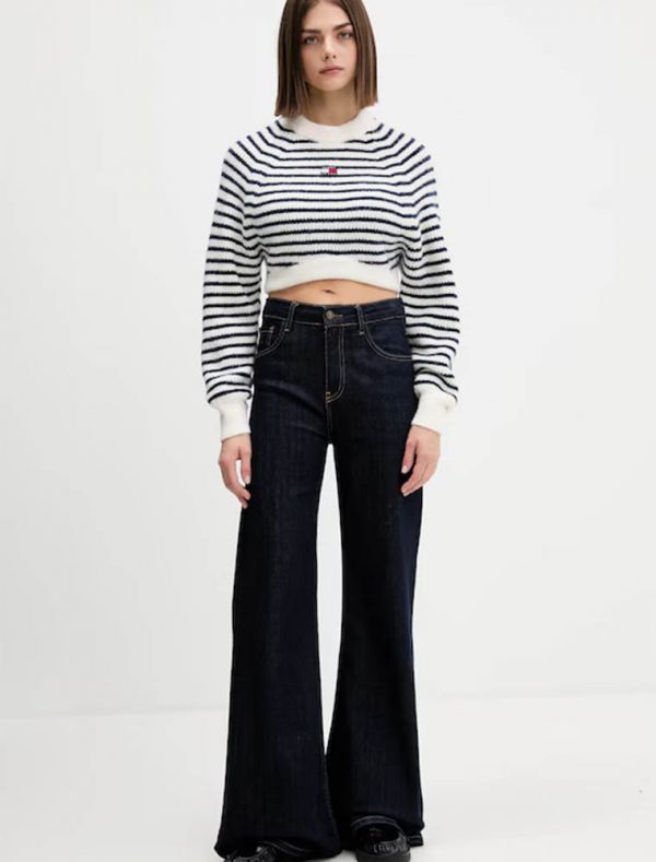 Pullover manica lunga Tommy Jeans - righe