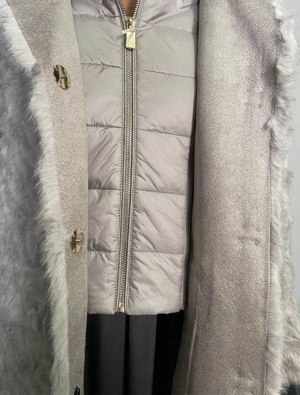 Pelliccia eco Yes Zee - grigio chiaro