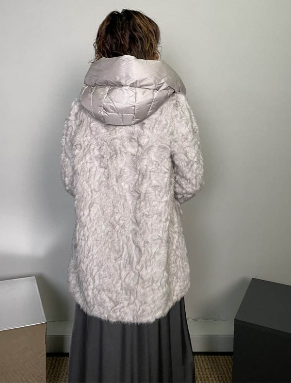 Pelliccia eco Yes Zee - grigio chiaro